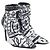 Dolce & Gabbana DOLCE&GABBANA  DG doodle ankle sock boots Black White