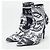 Dolce & Gabbana DOLCE&GABBANA  DG doodle ankle sock boots Black White - view 4