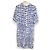 Vestido de seda Marni ABMA1173M0 Azul - vista 2