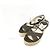 Sandali con zeppa e cintura Jimmy Choo Marrone