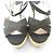 Sandali con zeppa e cintura Jimmy Choo Marrone - vista 3