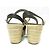 Sandali con zeppa e cintura Jimmy Choo Marrone - vista 5