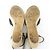 Sandali con zeppa e cintura Jimmy Choo Marrone - vista 7