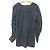 Autre Marque Tencel Denim Bluse ICB Schwarz - Ansicht 2