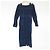 Autre Marque Lillian Carat Off-Shoulder Denim Kleid Blau - Ansicht 2