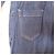 Autre Marque Lillian Carat Off-Shoulder Denim Kleid Blau - Ansicht 5
