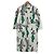Autre Marque Vestido largo estampado Julien David Castaño Blanco Verde