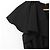 Autre Marque CELFORD Voluminöses Rüschenkleid Schwarz - Ansicht 4