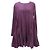 Autre Marque Vestido MARTEL de Merlette Púrpura