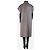 Y'S Grey wool-blend coat - size S - view 2