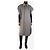 Y'S Grey wool-blend coat - size S - view 3