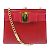 Borsa a Spalla Vara Ribbon di Salvatore Ferragamo Rosso