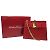 Borsa a Spalla Vara Ribbon di Salvatore Ferragamo Rosso - vista 3