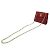 Borsa a Spalla Vara Ribbon di Salvatore Ferragamo Rosso - vista 4