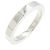 Anello in oro bianco 18K Cartier Lanières