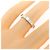Anello in oro bianco 18K Cartier Lanières - vista 3