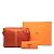 Hermès Borsa a tracolla Hermes Acapulco Basas MM Arancione - vista 6