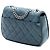 Chanel Blau Kleine Gequiltete Caviar Tasche mit Lappen für Freizeit - Ansicht 2