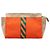 Estuche de salto Jimetou en lona naranja Hermès