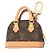 Charm per Borsa Micro Alma Monogramma Marrone Louis Vuitton Braun - Ansicht 2
