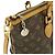 Louis Vuitton Monogram Palermo PM Tote Bag Braun Schwarz Monogramm - Ansicht 6
