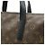 Borsa tote Kitan Monogram Macassar Louis Vuitton Marrone Nero Monogramma - vista 10