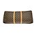 Borsa Keepall Louis Vuitton in tela Monogram 55 Marrone - vista 7