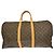 Borsa Keepall Louis Vuitton in tela Monogram 55 Marrone - vista 2