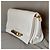 Alexander McQueen The Story borsa a tracolla in pelle bianca Bianco - vista 7
