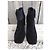 Stivaletti Max Mara Neri in Camoscio Nero - vista 4