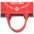 Prada Canapa Tote Mini Canvas Tasche Rot - Ansicht 10
