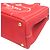 Prada Canapa Tote Mini Canvas Tasche Rot - Ansicht 6