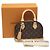 Louis Vuitton Alma BB Monogram Canvas Tote Bag Braun Monogramm
