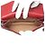 Borsa in pelle Gucci Broadway Pearl Bee Rosso - vista 11