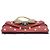 Borsa in pelle Gucci Broadway Pearl Bee Rosso - vista 6