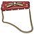 Borsa in pelle Gucci Broadway Pearl Bee Rosso - vista 9