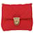Prada Pushlock Chain Flap Quilted Tessuto Small Rosso  - vista 1