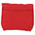 Prada Pushlock Chain Flap Quilted Tessuto Small Rosso  - vista 2