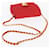 Prada Pushlock Chain Flap Quilted Tessuto Small Rosso  - vista 7