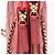 Gabrielle Chanel doppelte Tasche aus gestepptem Lammleder mit Kette Pink - Ansicht 10