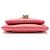 Gabrielle Chanel doppelte Tasche aus gestepptem Lammleder mit Kette Pink - Ansicht 4