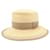 Hermès Hut Hermes MOTSCH57 Braun Beige Baumwolle