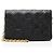 Pochette Coussin de cordero con estampado Monogram de Louis Vuitton Negro