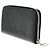 Chanel CC Charm Zip Around gestepptes Lammleder Long Schwarz - Ansicht 4