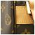 Borsa Louis Vuitton Monogram Sac Bosphor Marrone - vista 5
