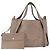Stella Mc Cartney Stella McCartney Alter Tote aus perforiertem Kunstleder groß Beige