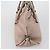 Borsa a Spalla Gancini in Pelle Salvatore Ferragamo Beige - vista 4