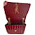 Yves Saint Laurent Vicky Pochette en Cuir Verni Rouge  - vue 2