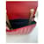 Yves Saint Laurent Vicky Pochette en Cuir Verni Rouge  - vue 4