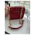 Yves Saint Laurent Vicky Pochette en Cuir Verni Rouge  - vue 7